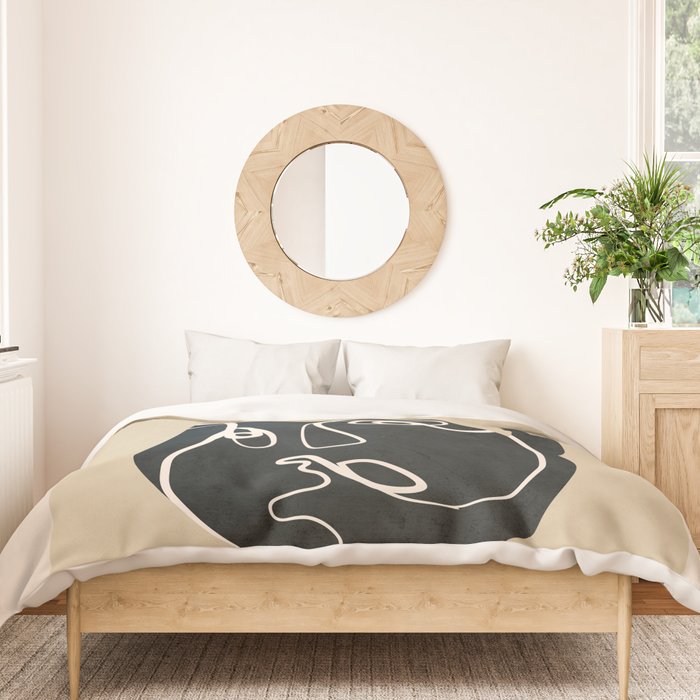 Abstract Vase 5 Duvet Cover Gallery Image 3