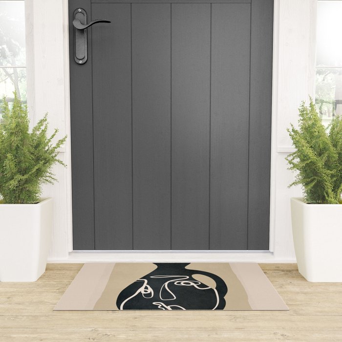 Abstract Vase 5 Welcome Mat Gallery Image 3