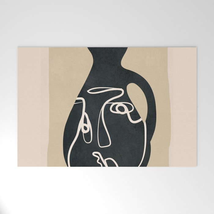 Abstract Vase 5 Welcome Mat Gallery Image 1