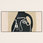 Abstract Vase 5 Desk Mat Gallery Image 3