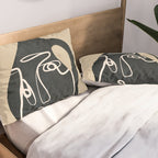 Abstract Vase 5 Pillow Sham Gallery Image 2