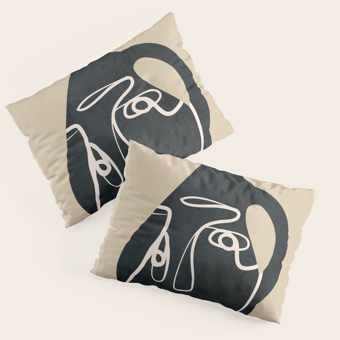Abstract Vase 5 Pillow Sham Gallery Image 1