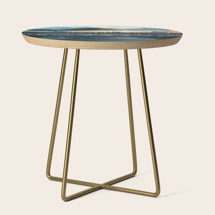 Mountain Lake Under Sunrise Side Table Gallery Image 1