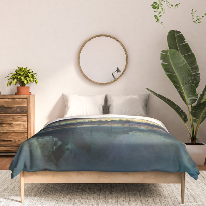 Mountain Lake Under Sunrise Comforter Gallery Image 3