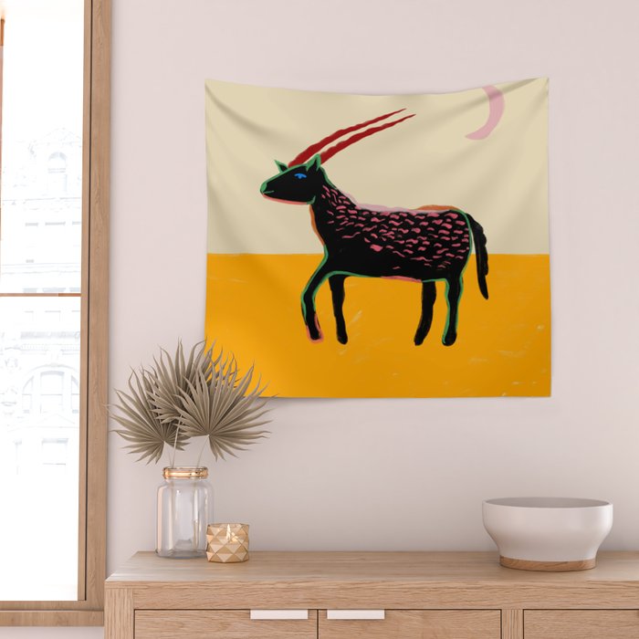 CAPRICORN Wall Tapestry Gallery Image 2