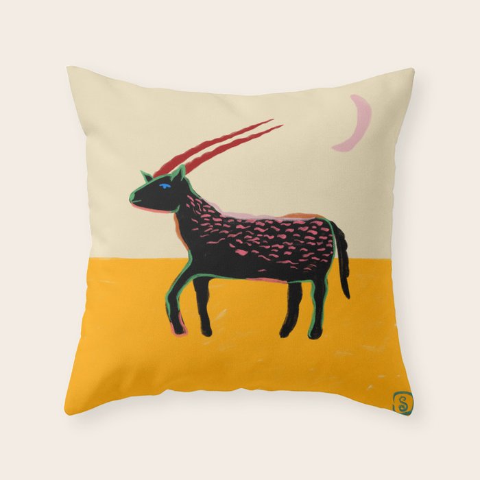CAPRICORN Throw Pillow Gallery Image 6