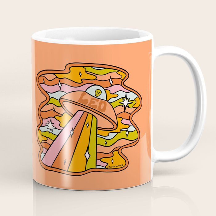 Leo UFO Coffee Mug Gallery Image 1