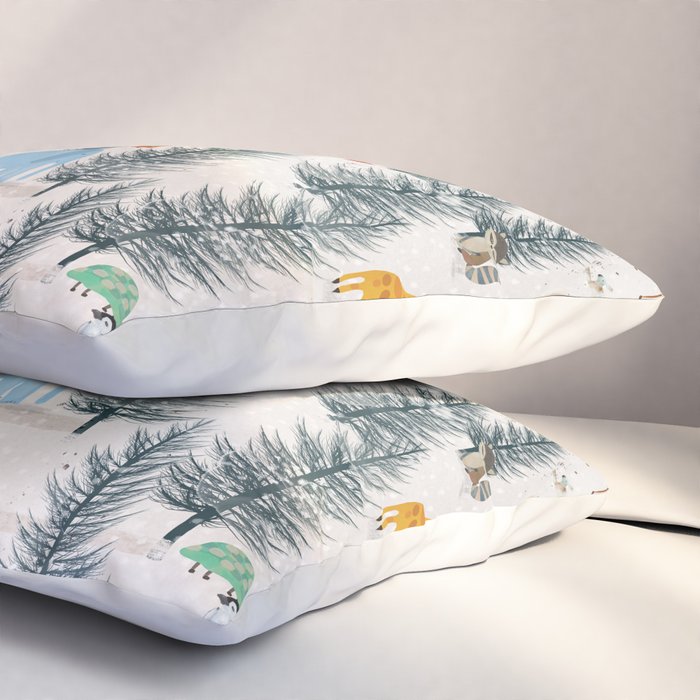 little nature woodland Pillow Sham Gallery Image 3
