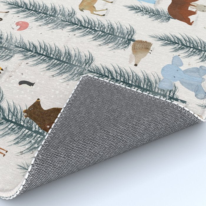 little nature woodland Rug Gallery Image 4