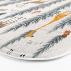 little nature woodland Bath Mat Gallery Image 3