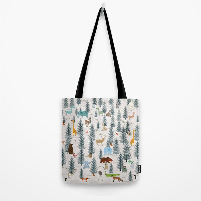 little nature woodland Tote Bag Gallery Image 2