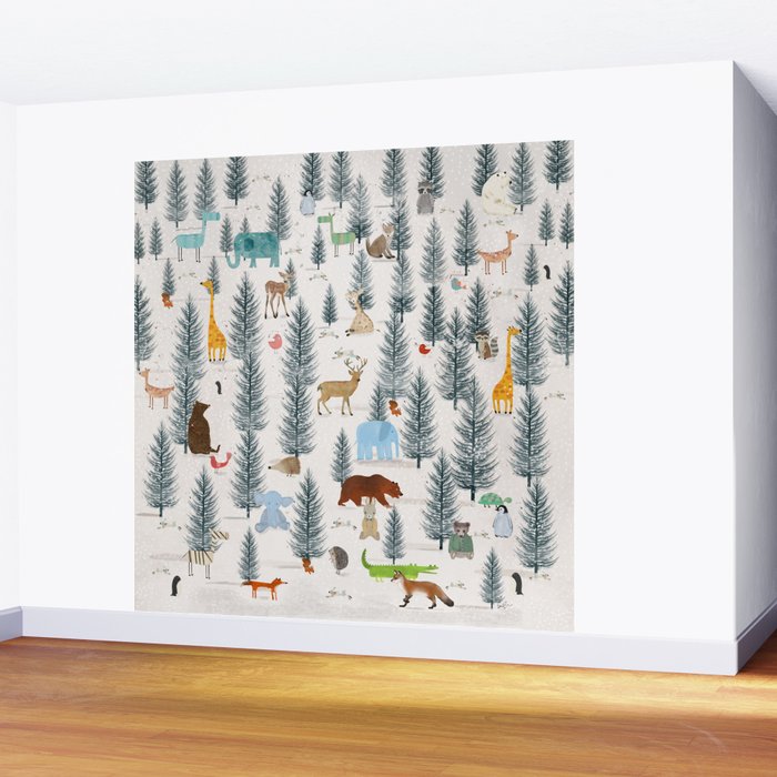 little nature woodland Wall Mural Gallery Image 2