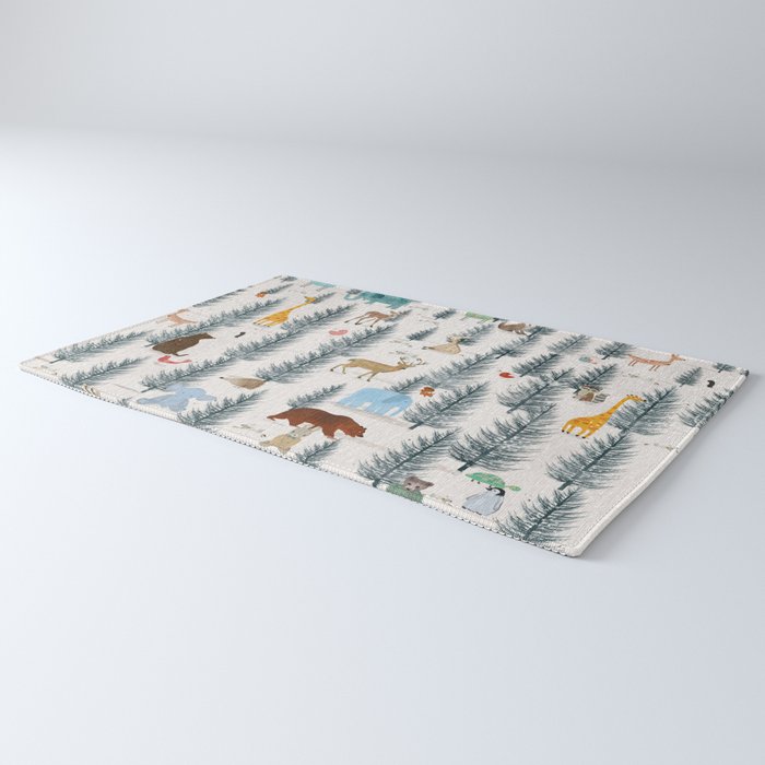 little nature woodland Rug Gallery Image 3