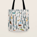 little nature woodland Tote Bag Gallery Image 1