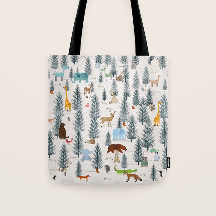 little nature woodland Tote Bag Gallery Image 1