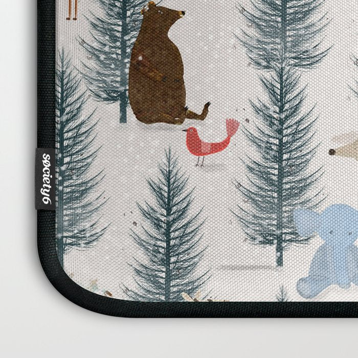 little nature woodland Laptop Sleeve Gallery Image 3