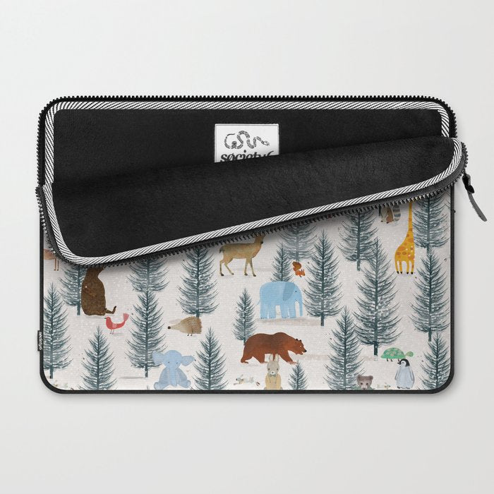 little nature woodland Laptop Sleeve Gallery Image 2