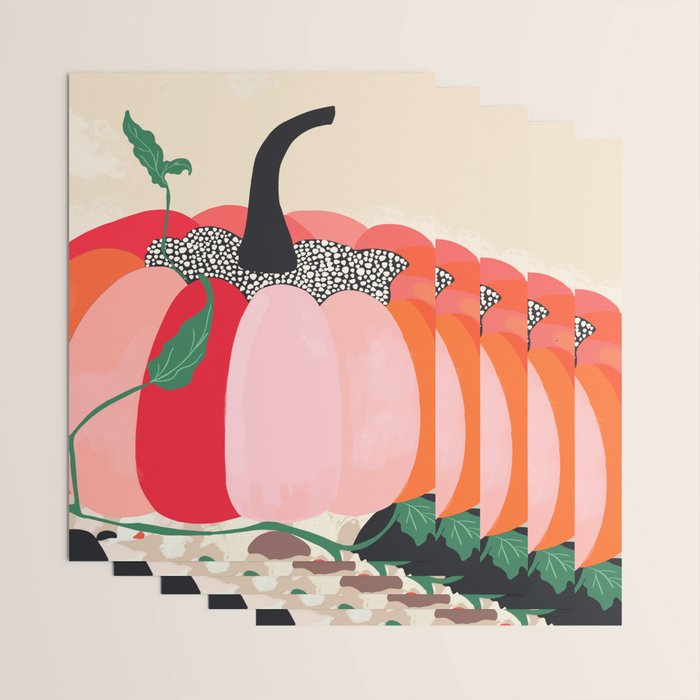 Pumpkin Wrapping Paper Gallery Image 3