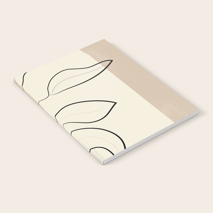 Abstract Minimal Plant 8 Notebook Gallery Image 2
