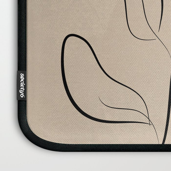 Abstract Minimal Plant 8 Laptop Sleeve Gallery Image 3