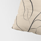 Abstract Minimal Plant 8 Pillow Sham Gallery Image 4