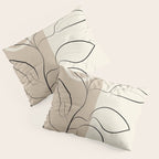 Abstract Minimal Plant 8 Pillow Sham Gallery Image 3