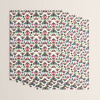 Colorful Autumn Moths Wrapping Paper Gallery Image 3