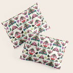 Colorful Autumn Moths Pillow Sham Gallery Image 3