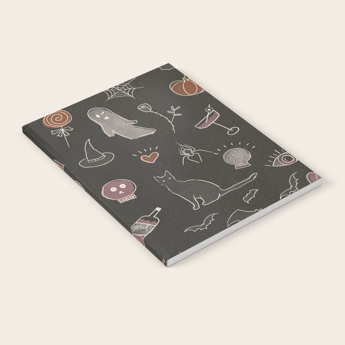 Spooky Core Halloween Print Notebook Gallery Image 1