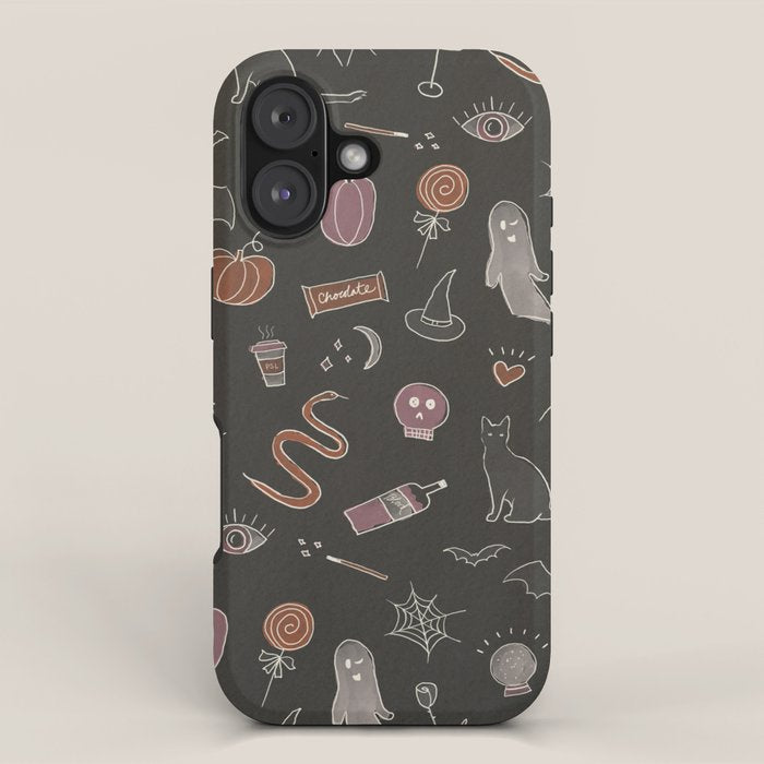 Spooky Core Halloween Print iPhone Case Gallery Image 1
