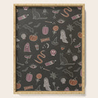 Spooky Core Halloween Print Serving Tray Gallery Image 1