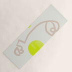 Sunny Face | Neon Yoga Mat Gallery Image 1