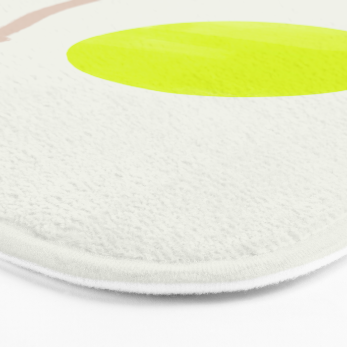 Sunny Face | Neon Bath Mat Gallery Image 3