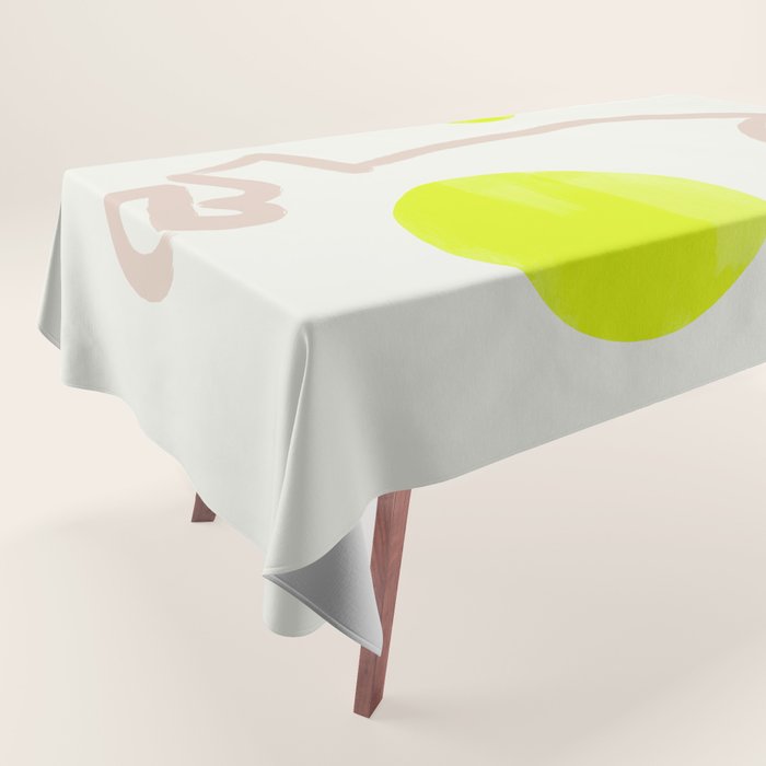 Sunny Face | Neon Tablecloth Gallery Image 1