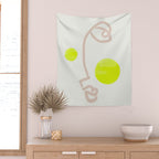 Sunny Face | Neon Wall Tapestry Gallery Image 2