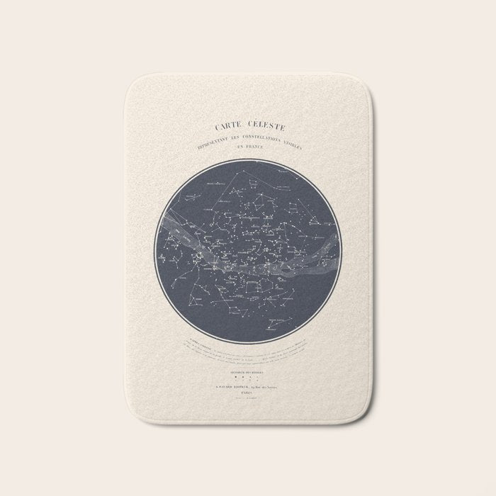 Carte Celeste Bath Mat Gallery Image 1