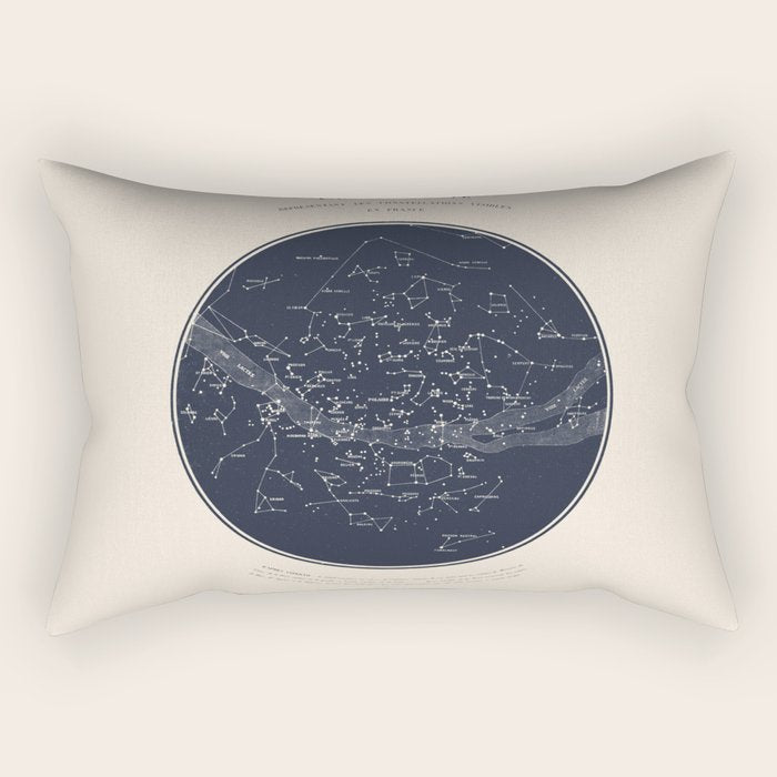Carte Celeste Rectangular Pillow Gallery Image 1