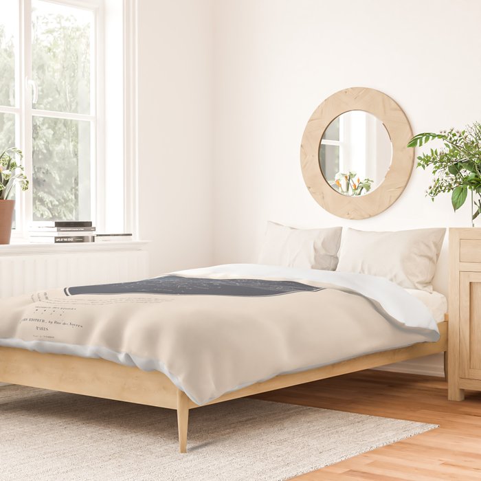 Carte Celeste Duvet Cover Gallery Image 2