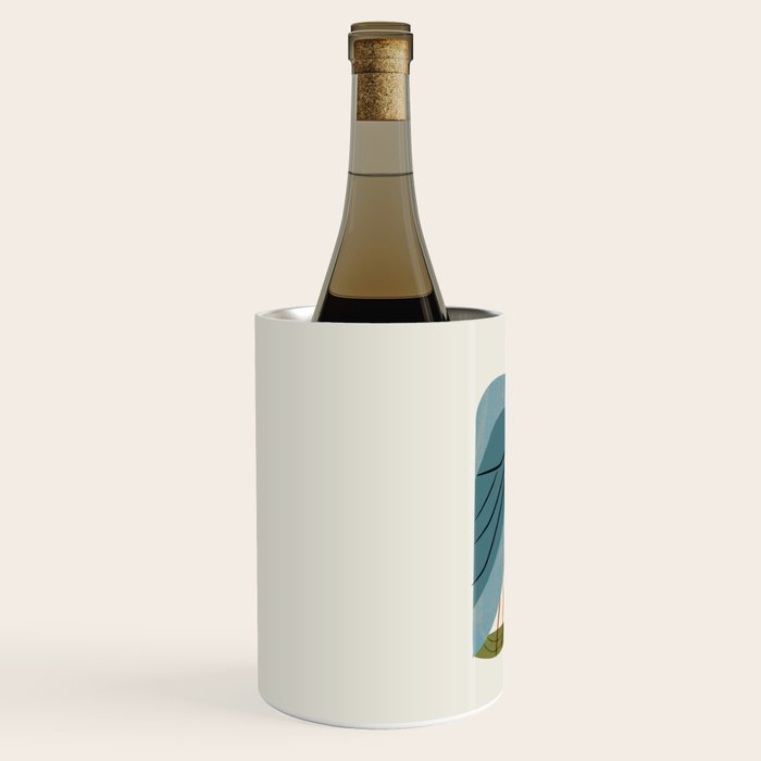 Blue Heron, Green Marsh Wine Chiller Gallery Image 2