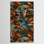 Tropical Night Garden Multicolor Tablecloth Gallery Image 2