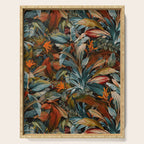 Tropical Night Garden Multicolor Serving Tray Gallery Image 1
