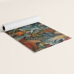 Tropical Night Garden Multicolor Yoga Mat Gallery Image 2