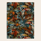 Tropical Night Garden Multicolor Poster Gallery Image 4
