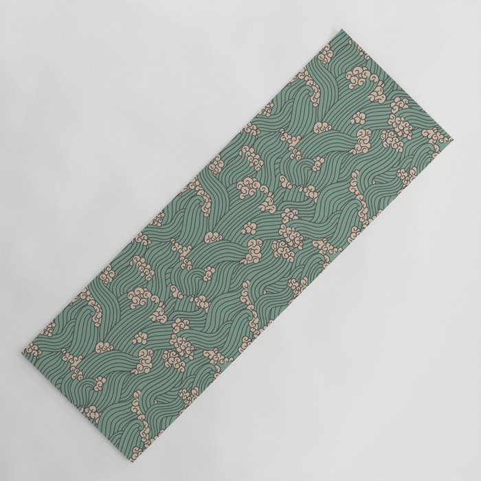 BENGAL KUMA WAVE Yoga Mat Gallery Image 1