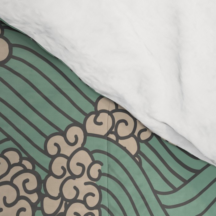 BENGAL KUMA WAVE Comforter Gallery Image 4