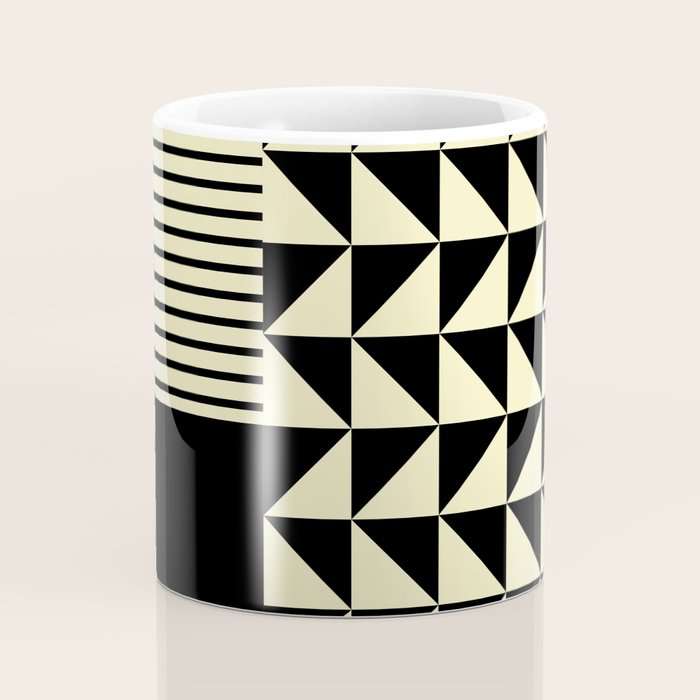 Dynamic Duo Shapes  Coffee Mug Gallery Image 4