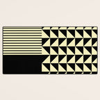 Dynamic Duo Shapes  Desk Mat Gallery Image 3