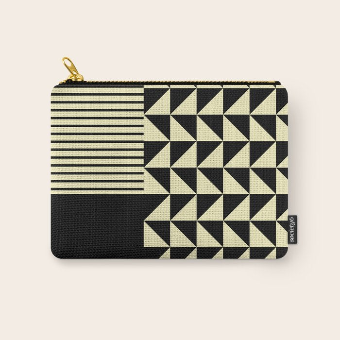 Dynamic Duo Shapes  Carry All Pouch Gallery Image 1