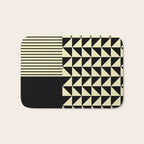 Dynamic Duo Shapes  Bath Mat Gallery Image 1