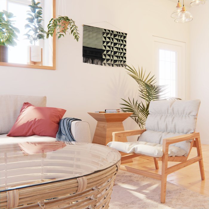 Dynamic Duo Shapes  Wall Hanging Gallery Image 2
